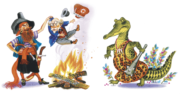 Чуковский Бармалей иллюстрации