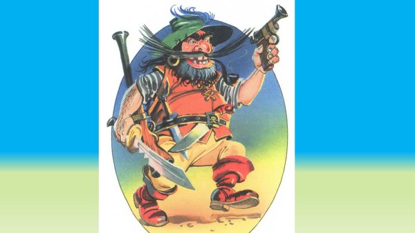 Корней Чуковский Бармалей раскраска