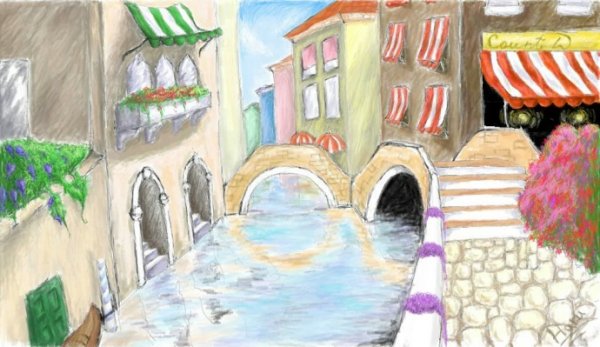 Рисунок на тему Италия