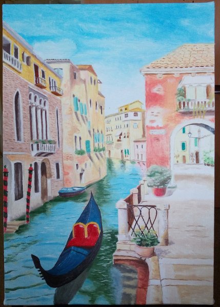 Нарисовать Венецию