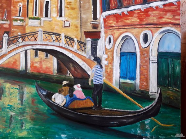 Венеция в декоративной живописи