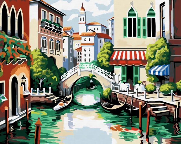 Холст "Венеция" 40х50 см