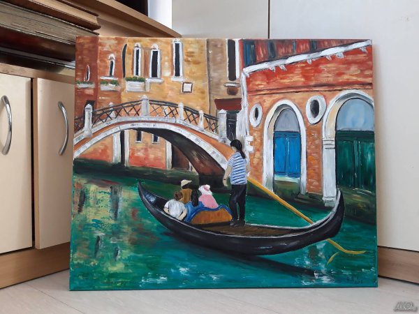 Наивная живопись Венеция
