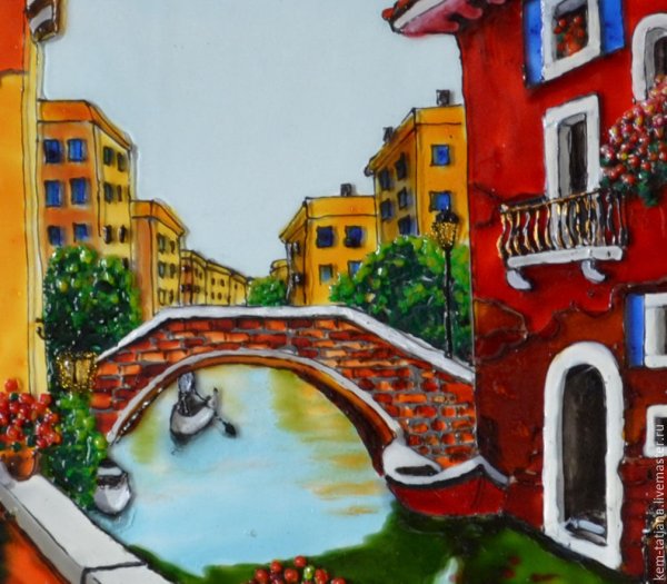 Витраж картина Венеция