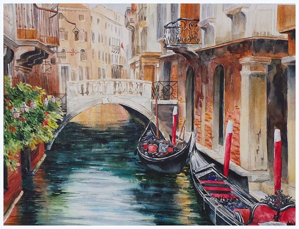 Нарисовать Венецию