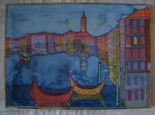 Венецианская ночь рисунок детский