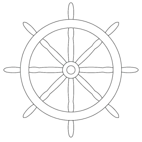 Штурвал мультяшный