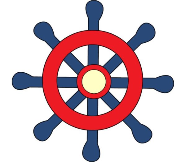 Штурвал корабля для детей