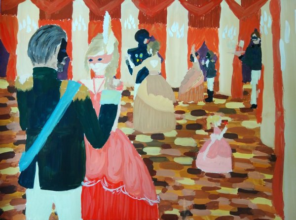 Композиция бал во Дворце