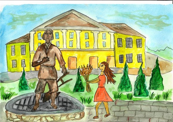 Зарисовки скульптур