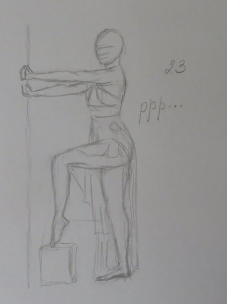 Скульптура Мирона дискобол рисунок