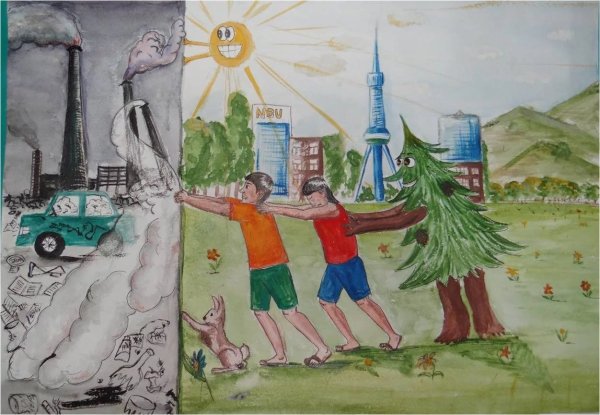 Рисунок на тему экология