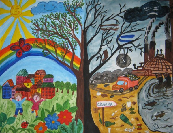 Экологические плакаты для детского сада