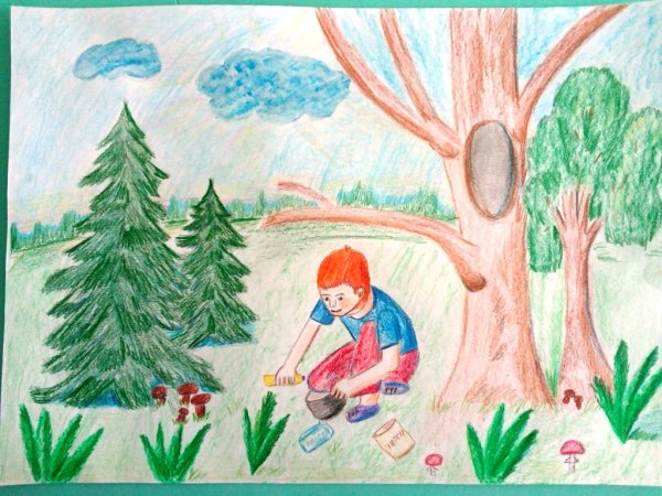 Экология глазами детей конкурс рисунков