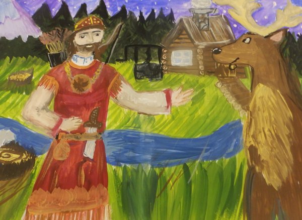 Калевала рисунки