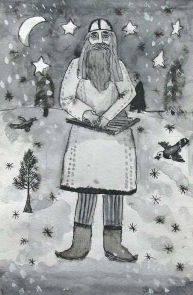 Рисунки эпос Калевала