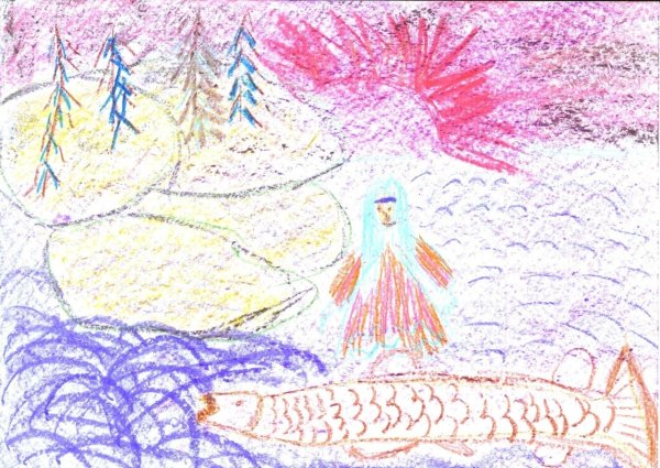 Рисунки детсадовцев