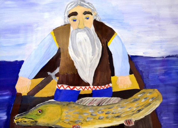 Калевала Вяйнемейнен щука