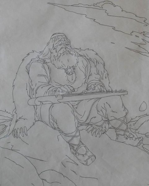 Рисунки эпос Калевала