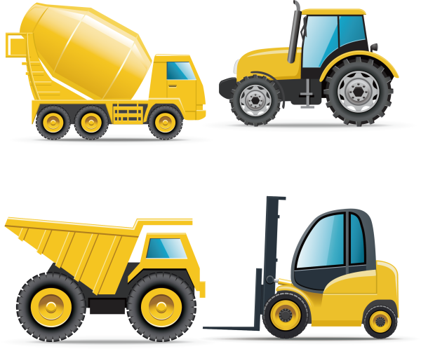 Бетономешалка мультяшный