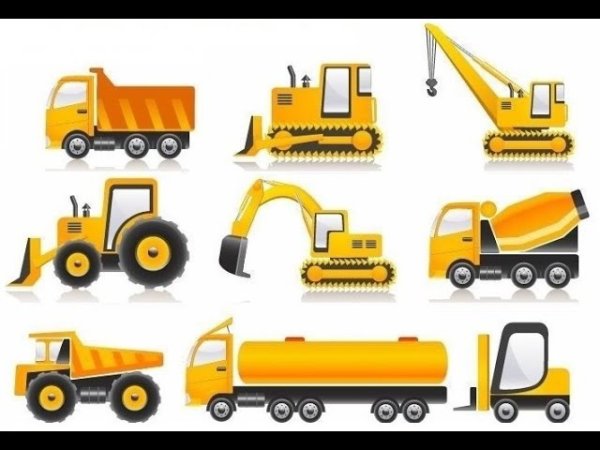 Дорожно строительная техника для детей