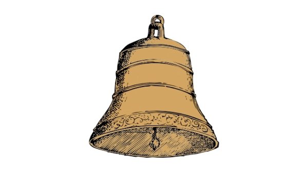 Церковный колокол вектор
