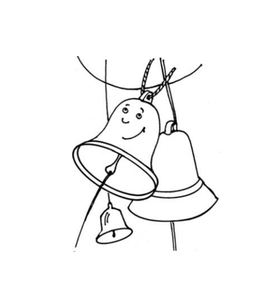 Раскраски колоколов для детей