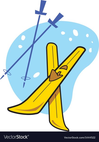 Мальчик катается на лыжах