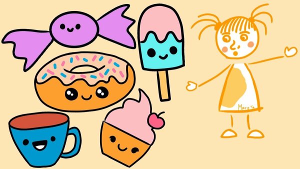 Рисунки ЕДЫДЛЯ рисовки