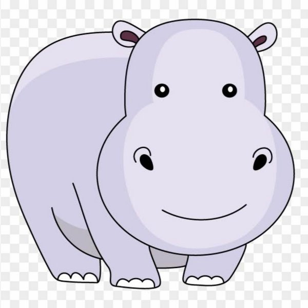Бегемот иллюстрация