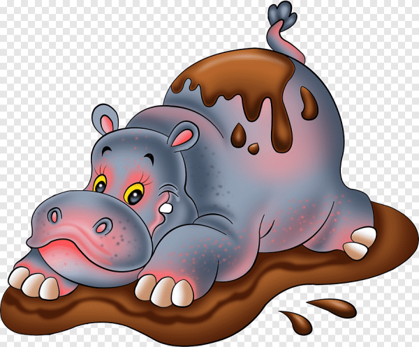 Hippo мультяшный