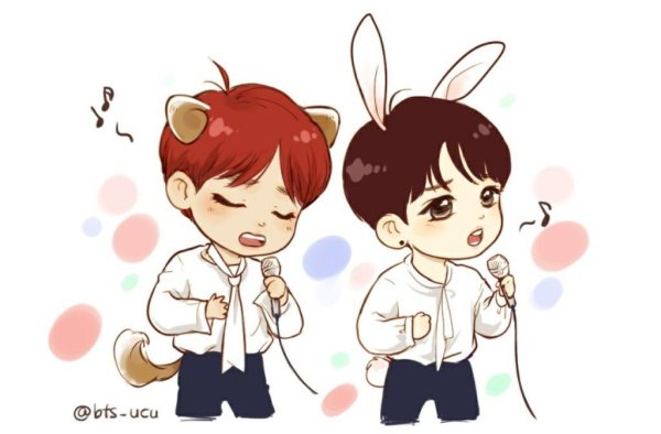 БТС Чиби Чонгук и тэхён