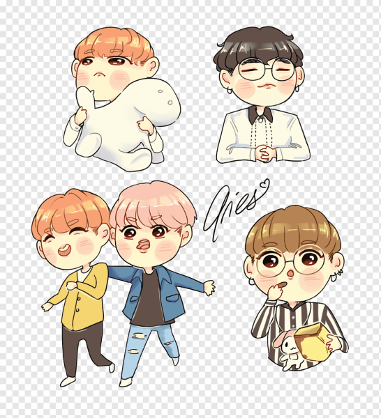 БТС Чиби арт врач