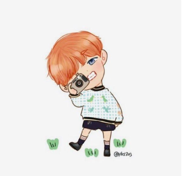 Мультяшные БТС Джей Хоуп