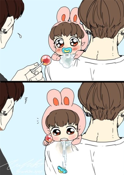 BTS Чиби комиксы