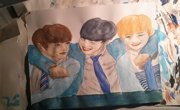 Вигуки арт акварелью