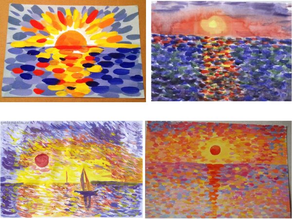 Ритм пятен в живописи