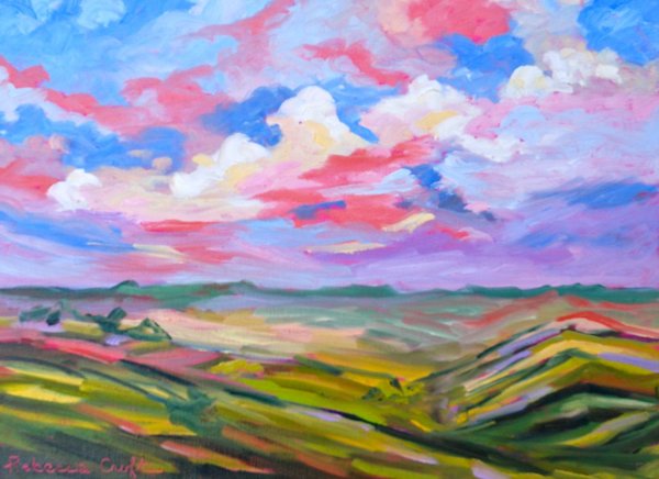 Пейзаж в стиле импрессионизма