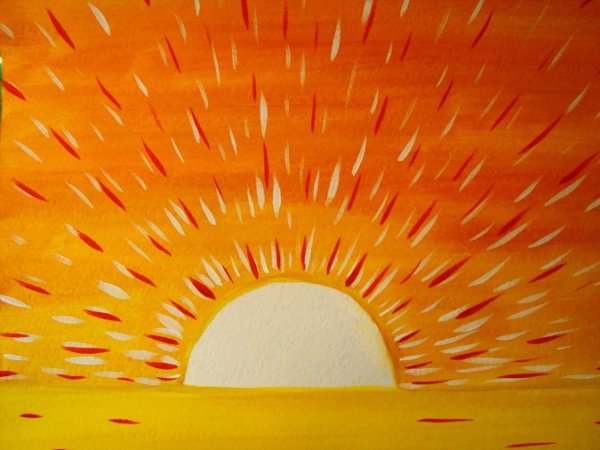 Рисуем мазками с детьми