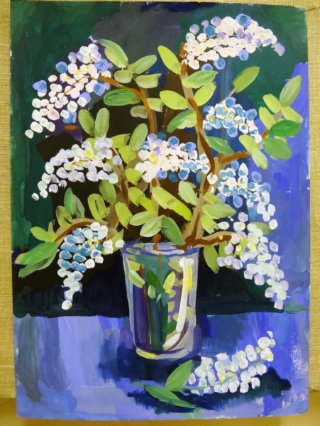 Картина Есенина черемуха