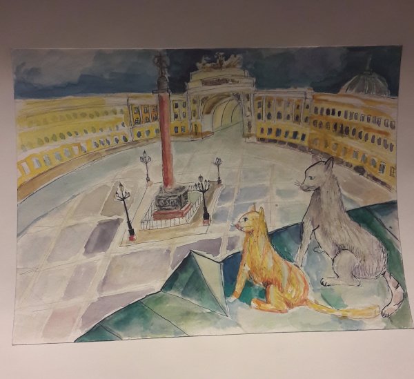 Эрмитаж рисование для детей