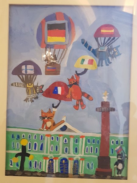 Эрмитаж рисование для детей