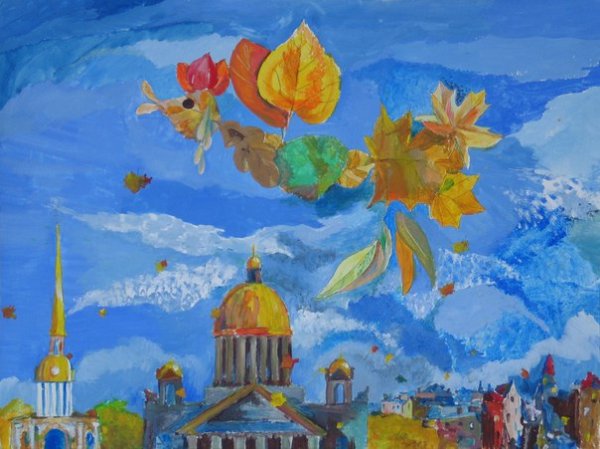 Выставка детских рисунков в Эрмитаже