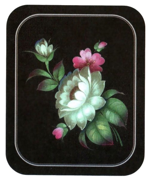 Жостовская роспись замалевка