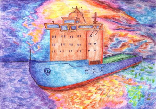 Ледокол рисунок для детей