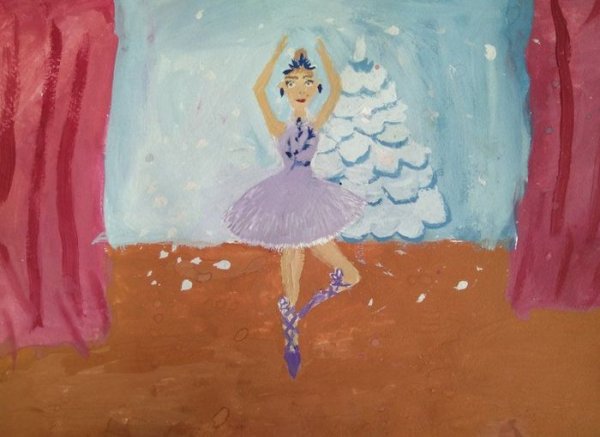 Детские рисунки балет