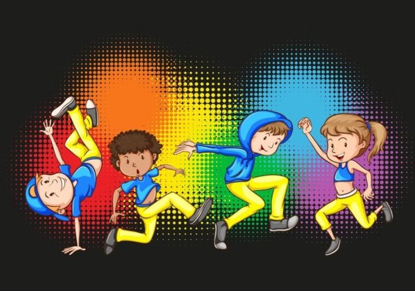 Дискотека мультяшная