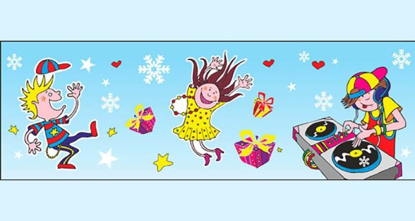 Шаблон для детской дискотеки