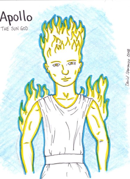 Нарисовать Аполлона