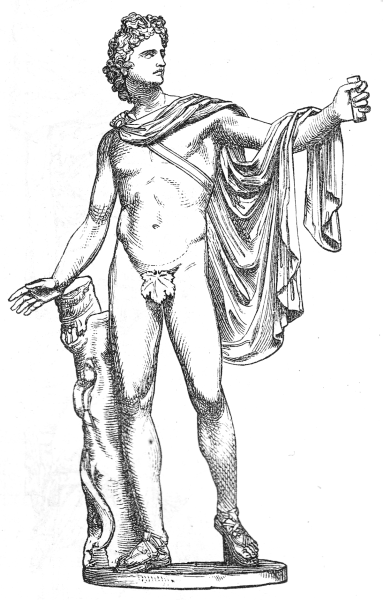 Аполлон рисунок для детей